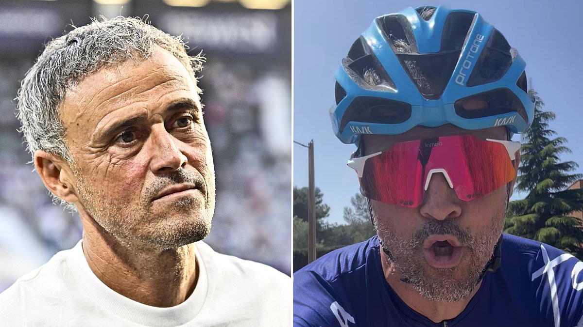 PSG coach Luis Enrique undergoes emergency surgery after cycling accident