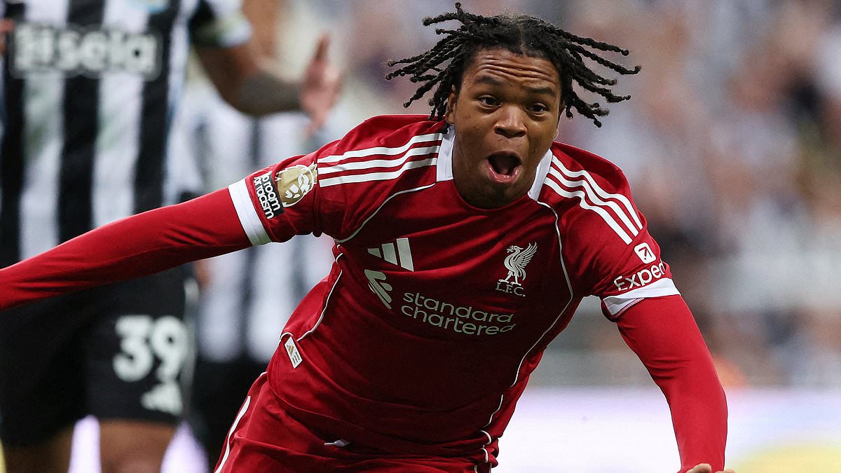 Liverpool's Rio Ngumoha signs contract extension to 2028 amid rapid rise