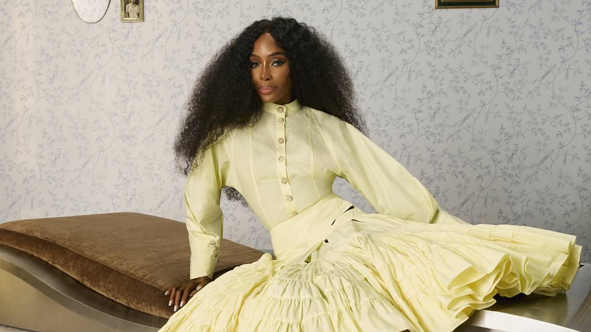 Naomi Campbell says she's 'just a mom' in cinematic campaign about motherhood
