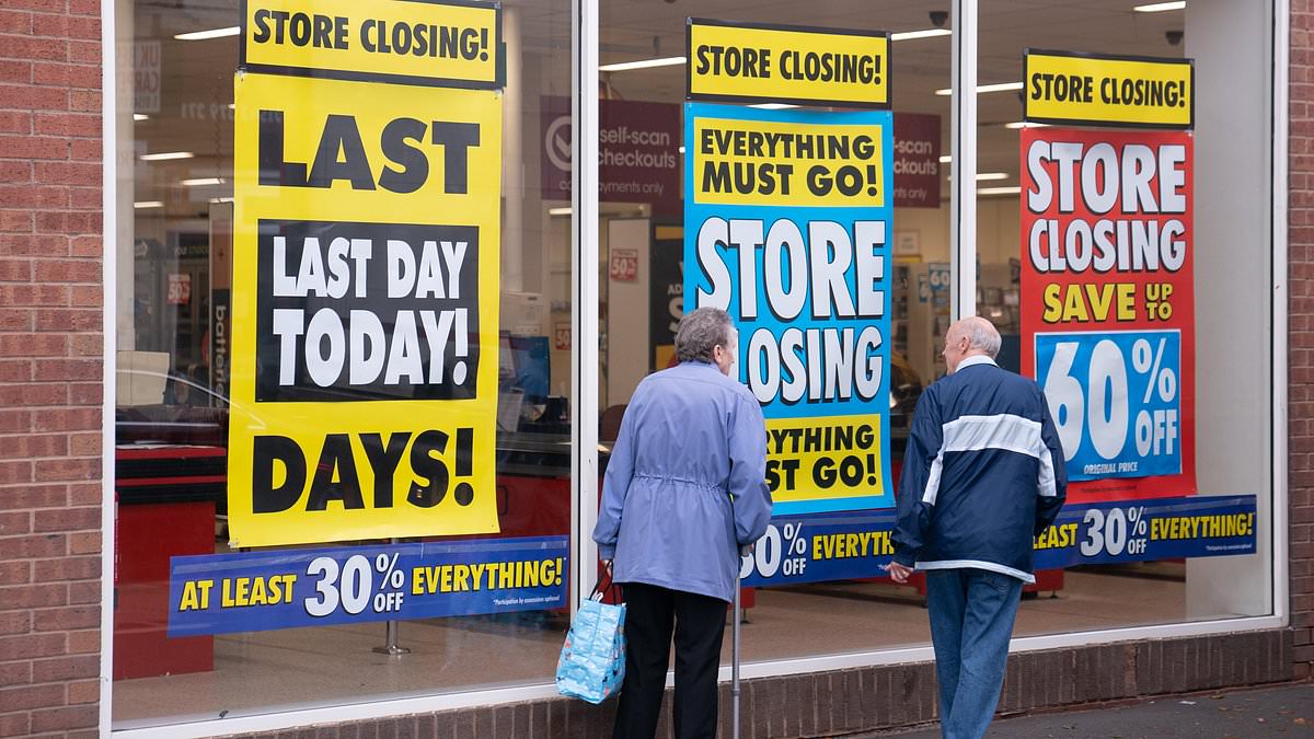 Nearly 400,000 UK retail jobs lost over decade as industry warns of further tax pressure