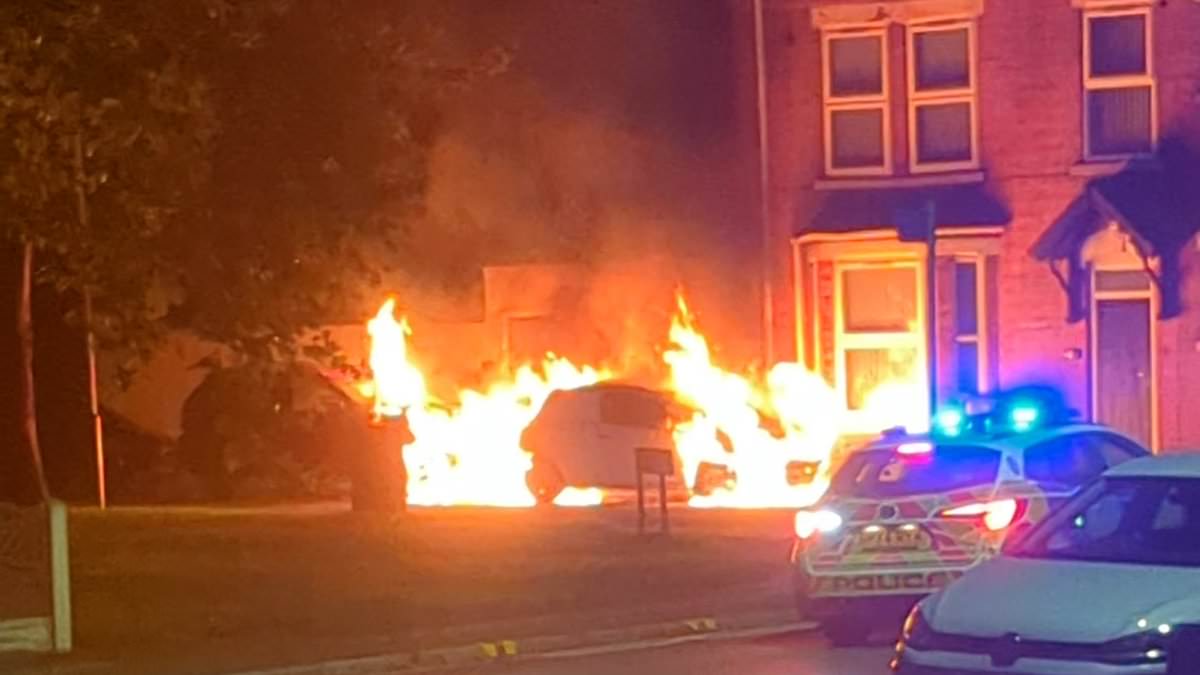 Arson probe after pub blaze and car fires in Bilston; man detained