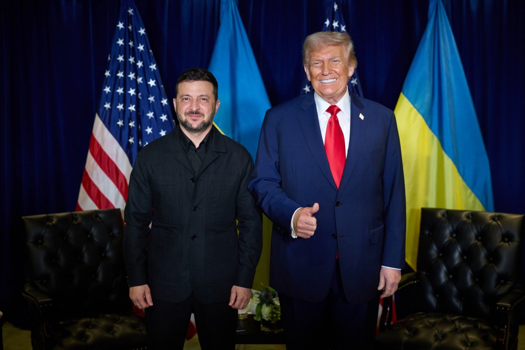 Zelensky asks Trump for Tomahawk missiles to pressure Russia at UN General Assembly meeting
