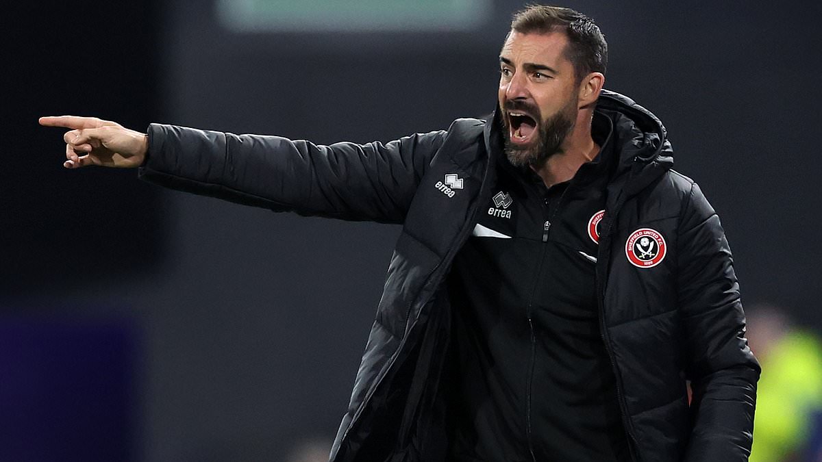 Sheffield United sack Ruben Selles after six straight defeats as club explores return of Chris Wilder