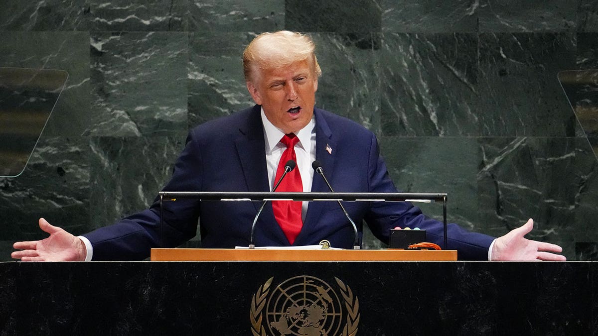 Trump speaks at the UN General Assembly