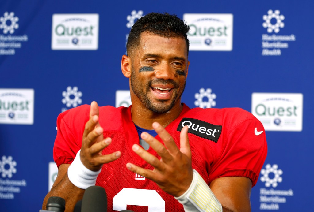 Wilson accepts Giants backup role as Jaxson Dart starts; 'not done' in Giants' season