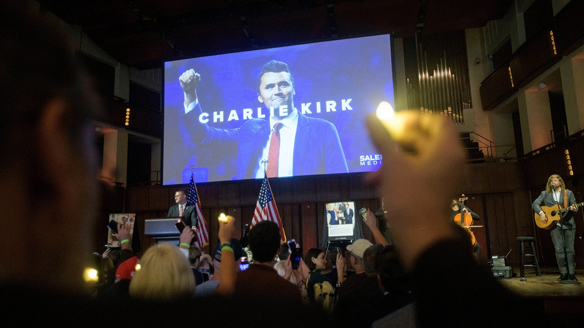 Charlie Kirk vigil Washington