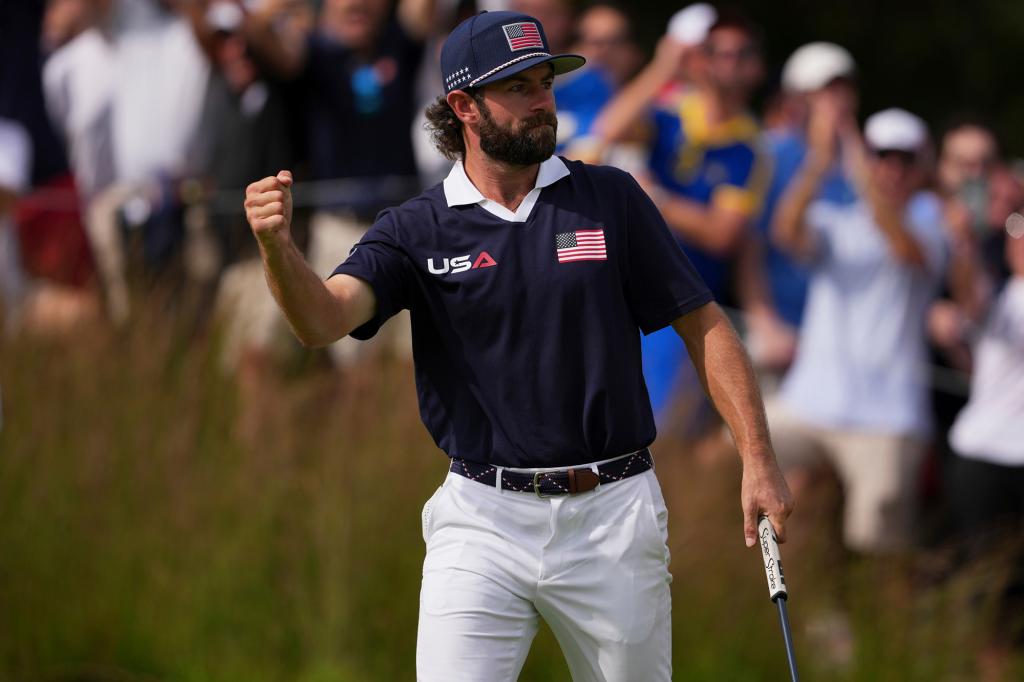 Cameron Young powers U.S. Ryder Cup debut at Bethpage Black