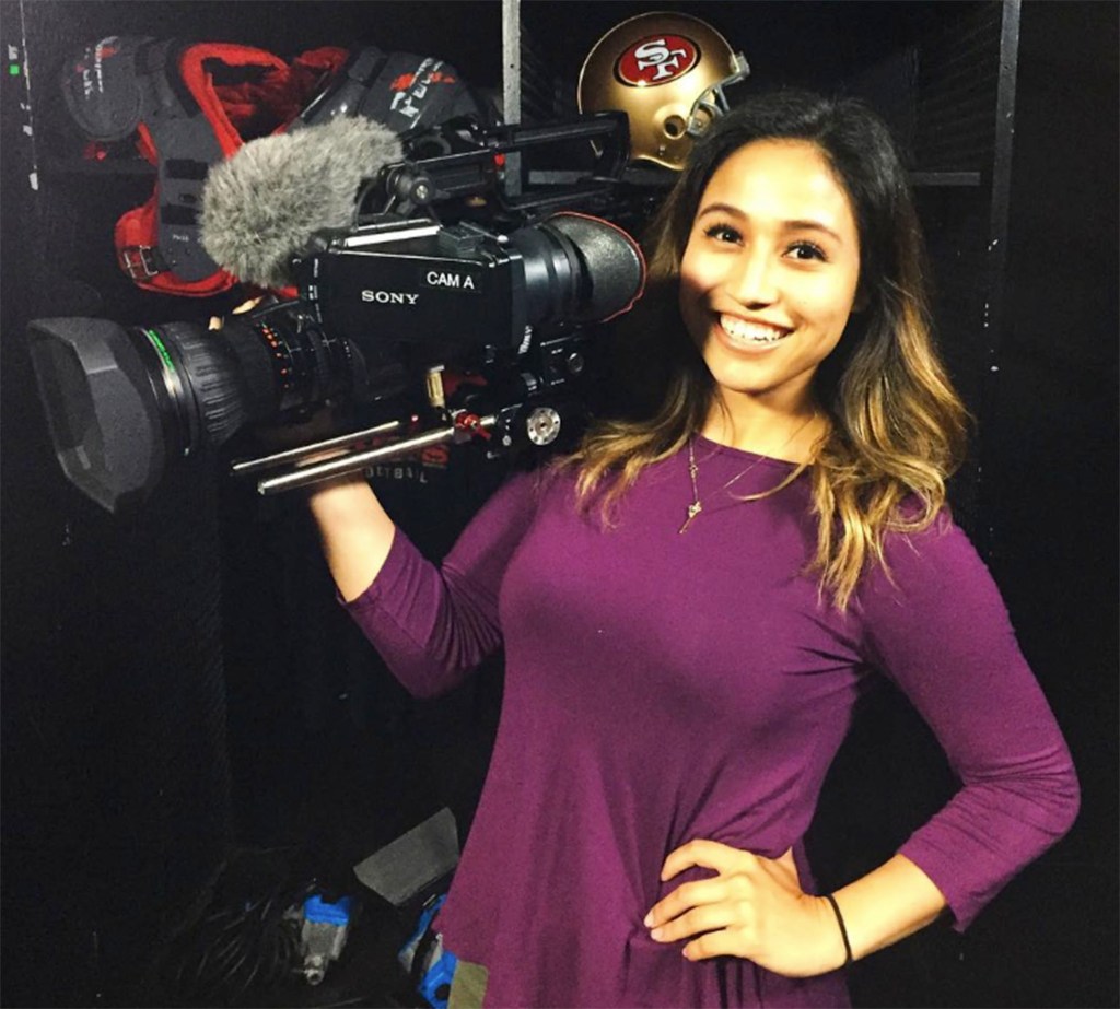 Sarina Soriano at work