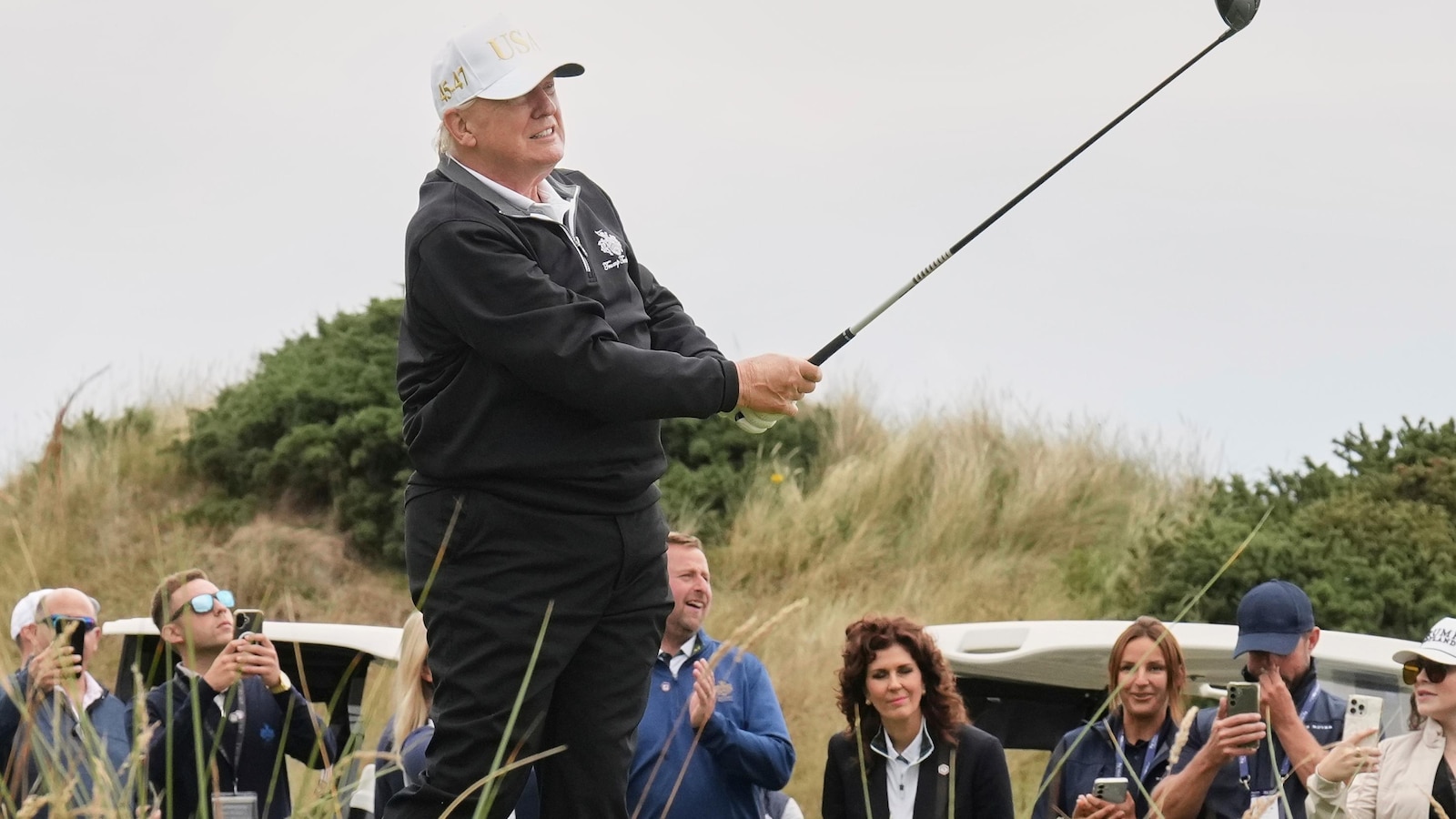 Trump attends Ryder Cup at Bethpage Black, signaling golf’s return to prominence in a divided era