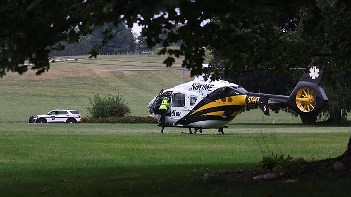 York County scene at hospital