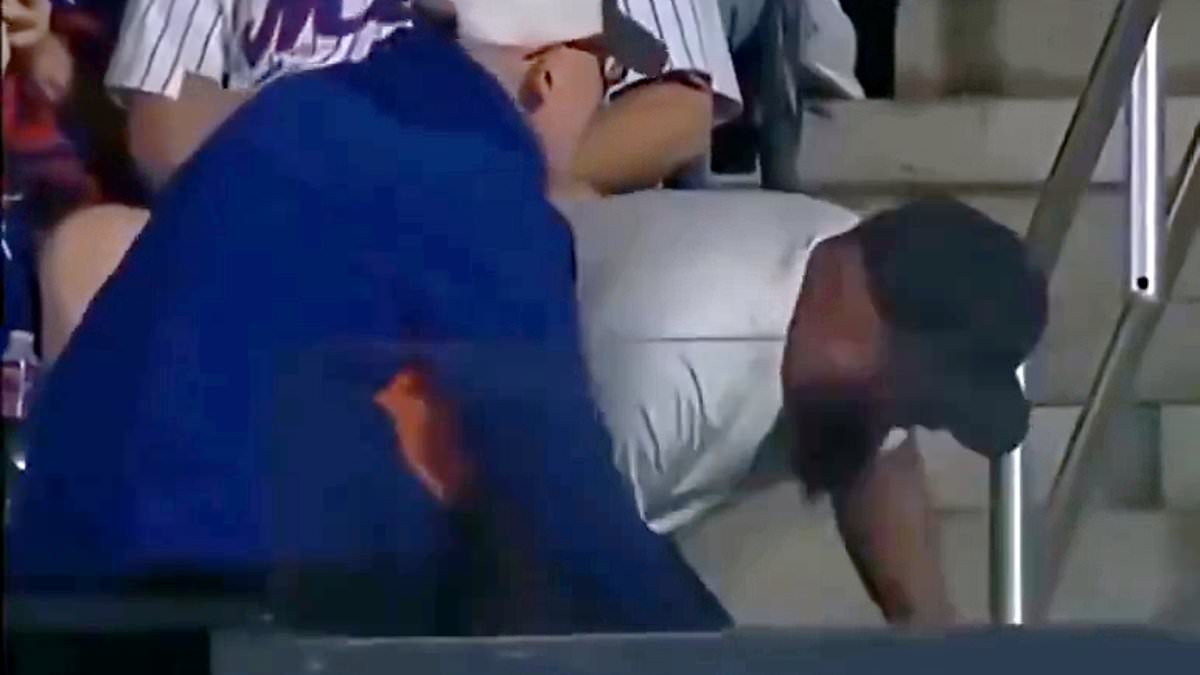 Viral Video Shows Mets Fan Snatch Foul Ball from Older Spectator at Citi Field