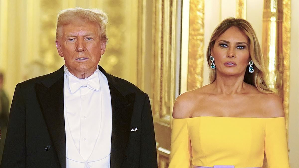 Secrets of the glam squads: Melania Trump's hair and makeup during UK state visit
