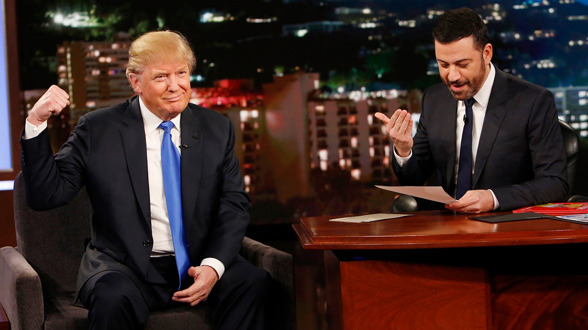Trump Kimmel 2015