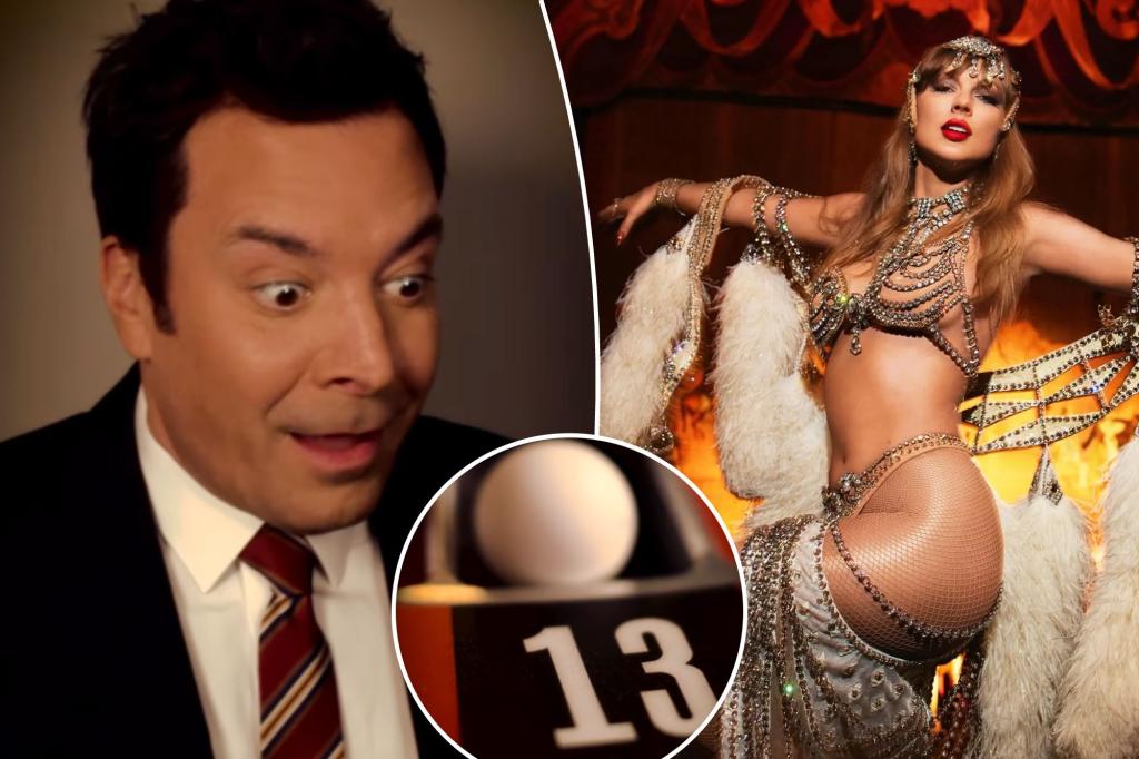 Taylor Swift teases Tonight Show appearance as Jimmy Fallon pulls tricks on air
