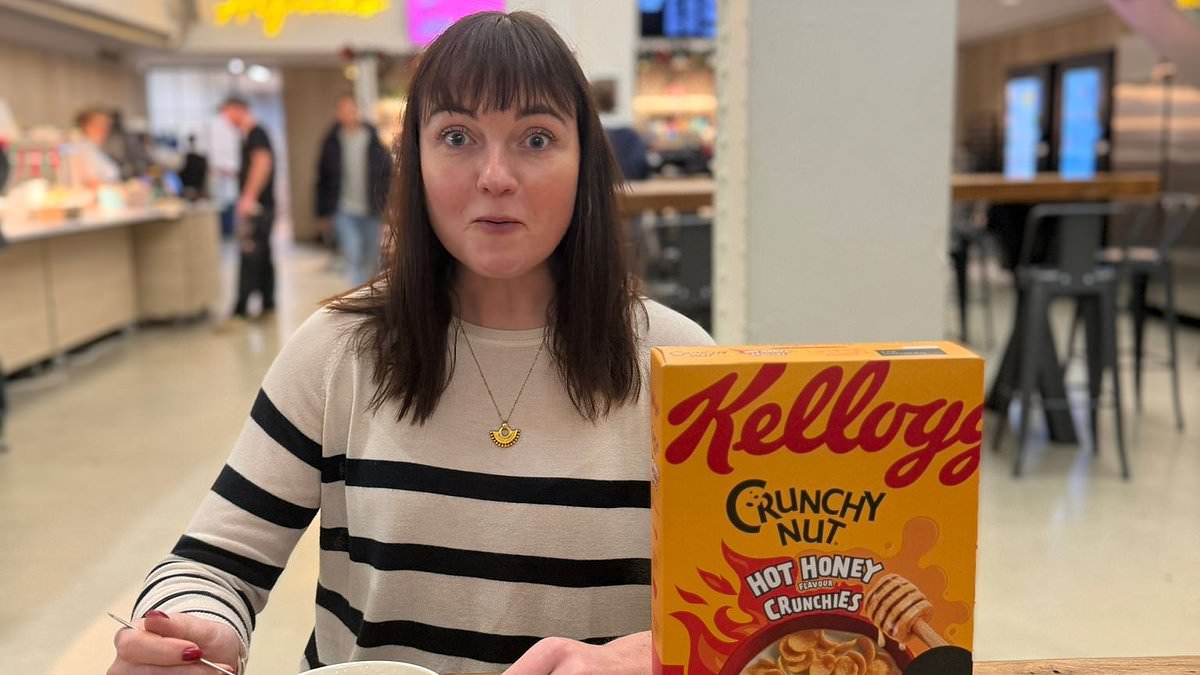 Kellogg's launches Britain's first spicy cereal: Hot Honey Crunchies