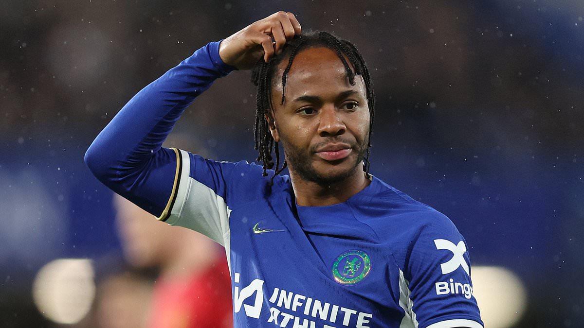 Chelsea places Raheem Sterling in three-man 'bomb squad' after transfer window closure