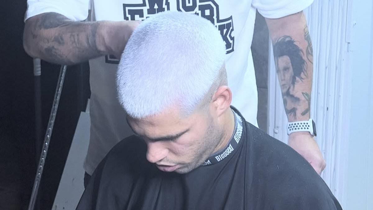 Carlos Alcaraz debuts platinum look after 'terrible' buzzcut during US Open run