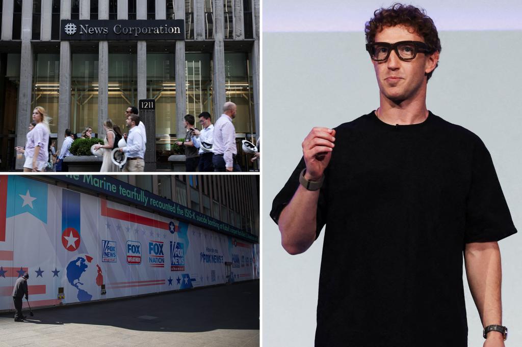 Meta in talks with Fox Corp, News Corp, Axel Springer over AI content licensing: report