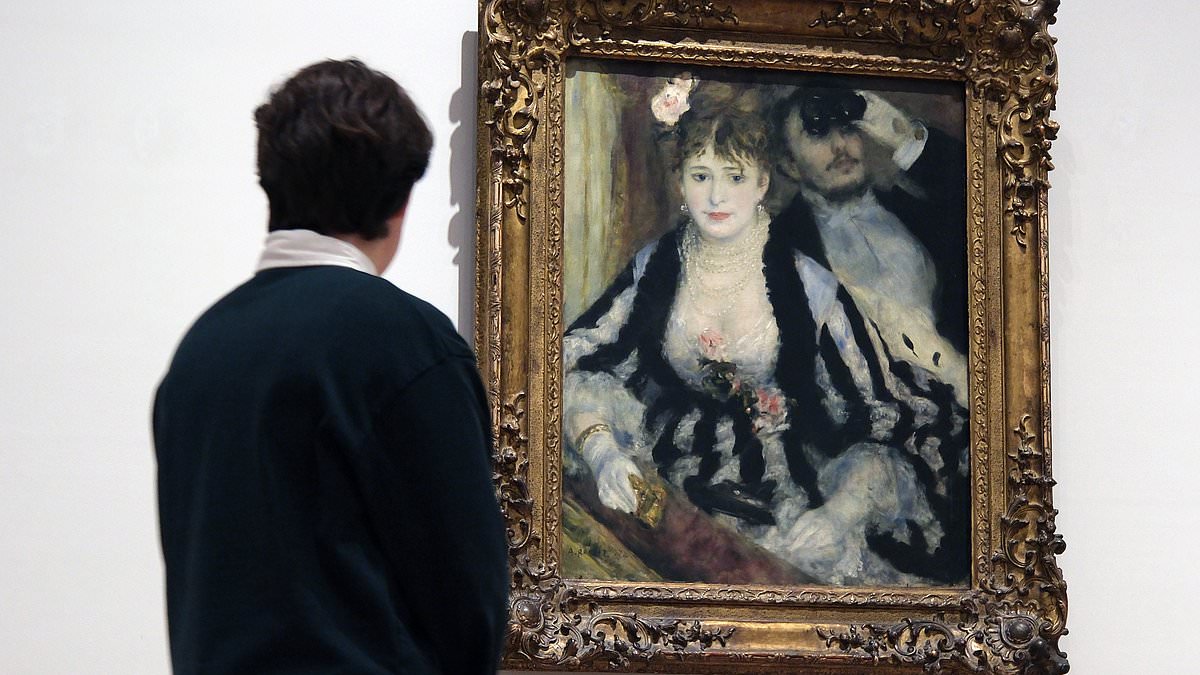 New Melania film features a 'priceless' Renoir on the office wall; real artwork sits in London gallery