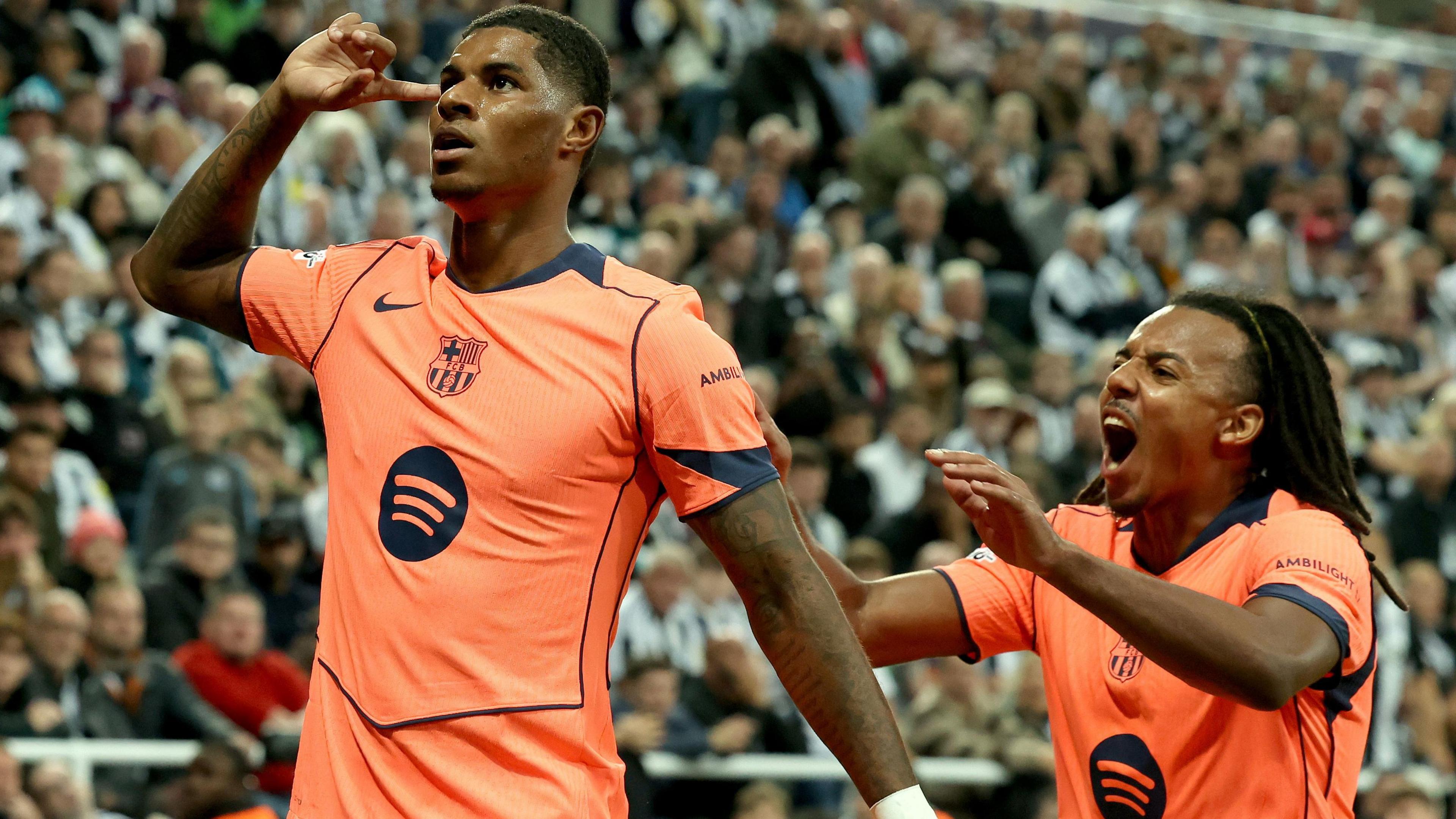 Rashford’s Barcelona brace signals return on redemption path after Newcastle