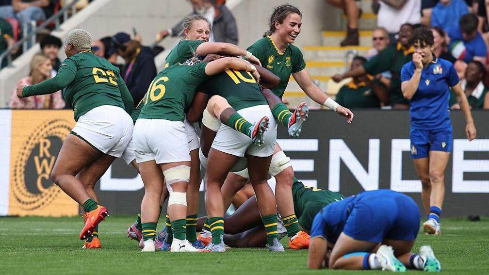 Aseza Hele's rise fuels South Africa's first women's Rugby World Cup quarter-final