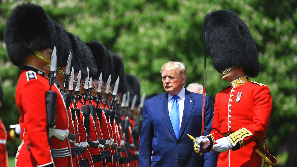 President Trump’s Windsor Castle stay features grand suite, ‘Royal Blend’ tea and full military honors