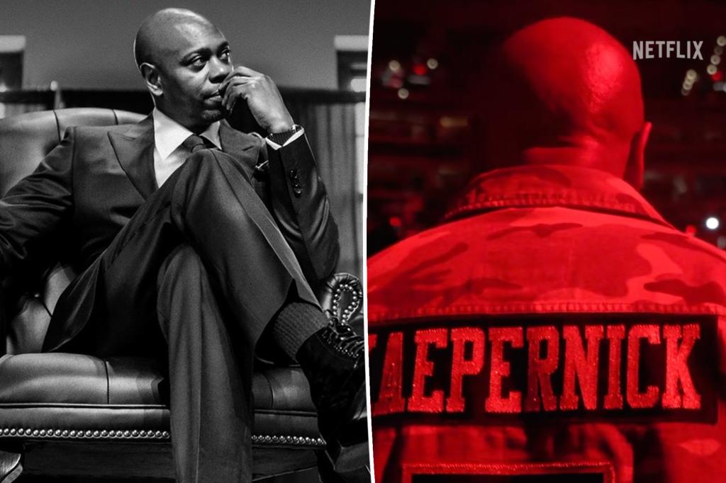 Dave Chappelle on stage