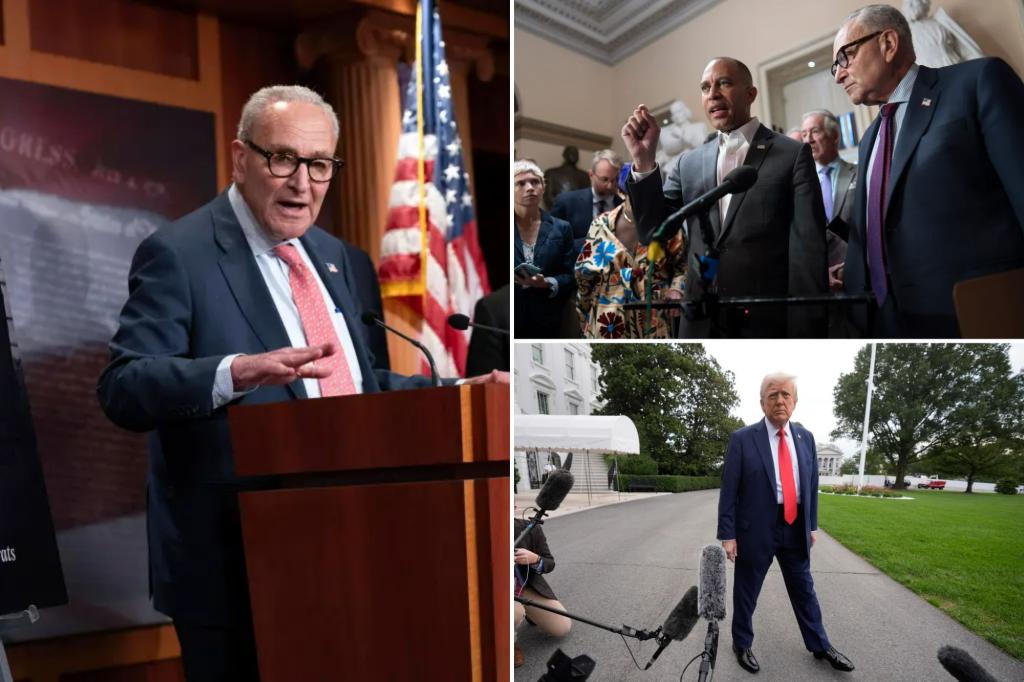 Schumer Won't Rule Out Backing a Clean Stopgap as Shutdown Deadline Looms