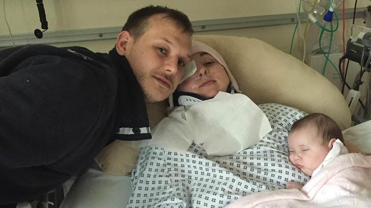 Mother-of-two survives rare neck fracture after forceful yawn, family left homeless