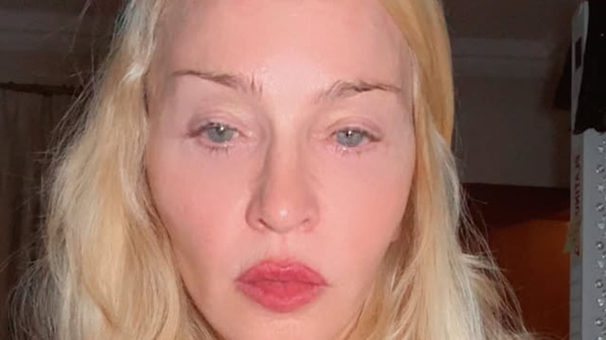 Madonna Stuns With Makeup-Free Hanukkah Selfies With Boyfriend Akeem Morris and Kids