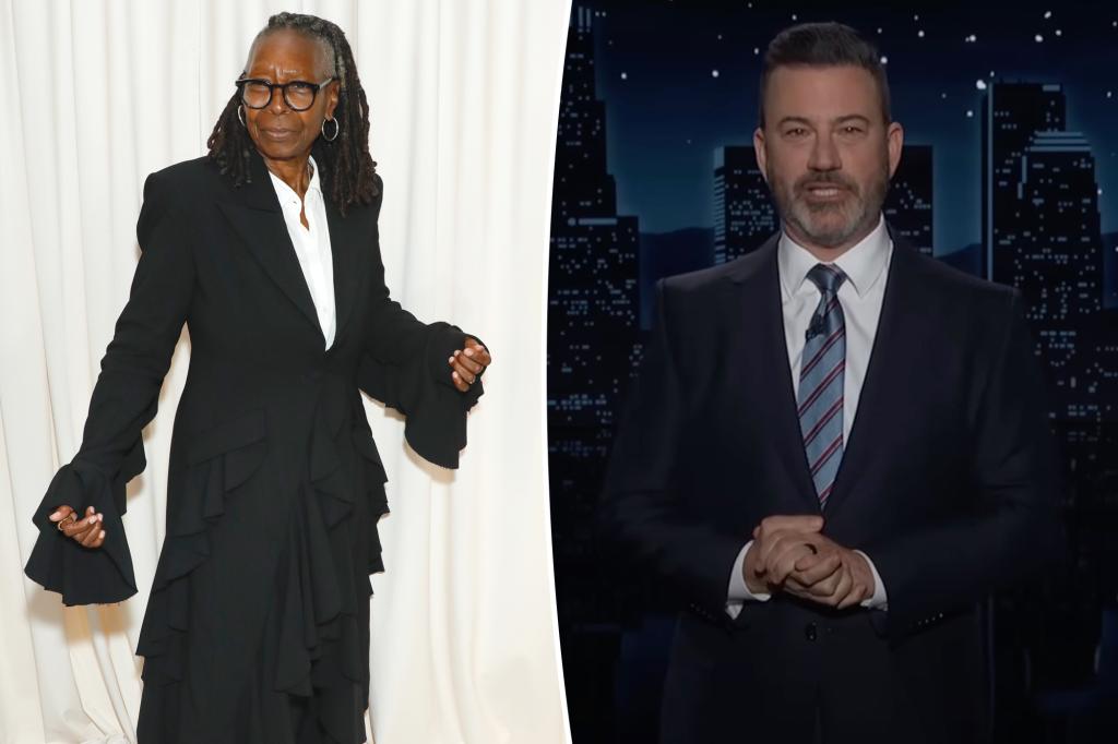 Whoopi Goldberg and The View address Jimmy Kimmel suspension