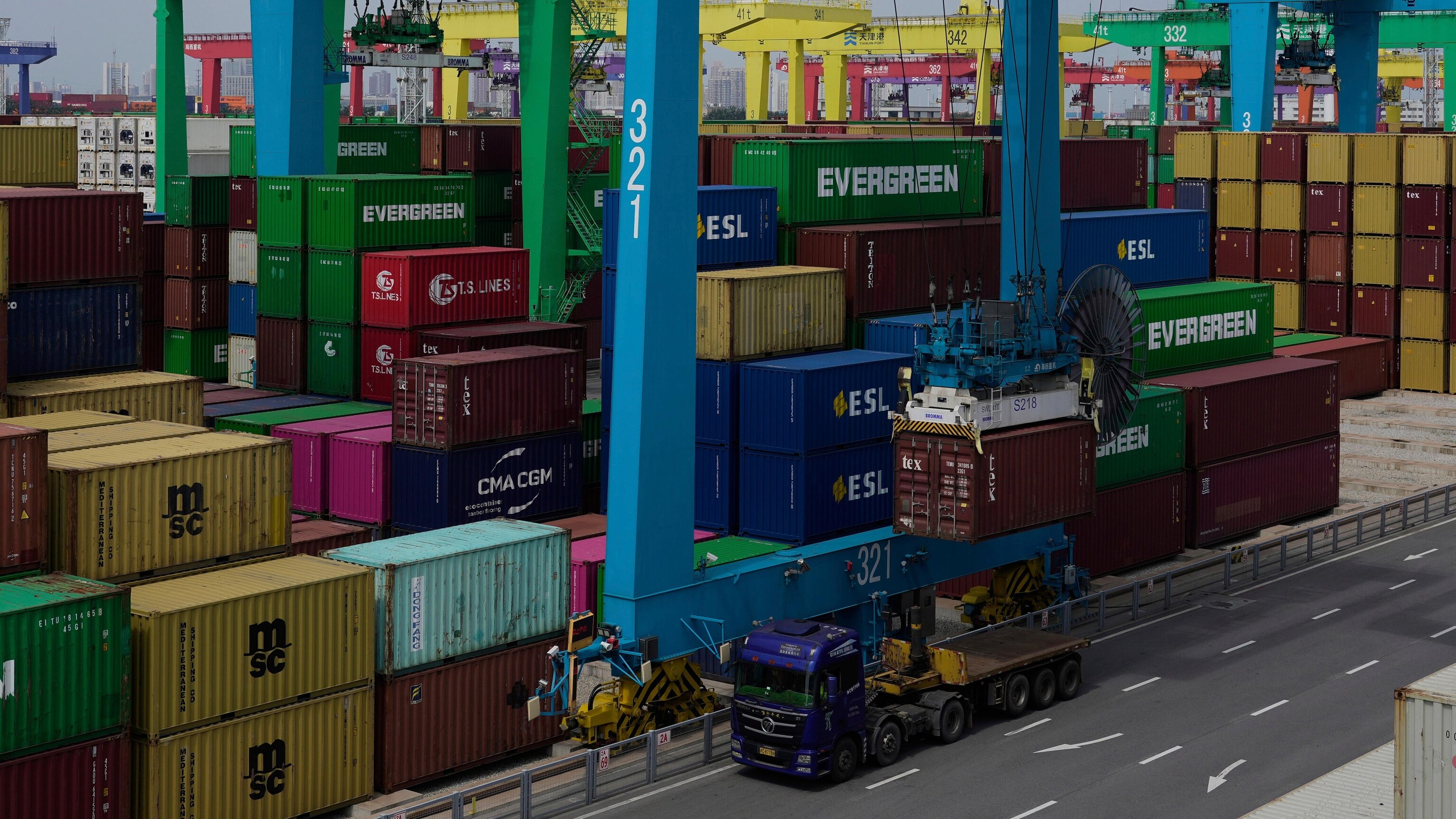 China’s export growth slows in August as U.S. tariffs bite