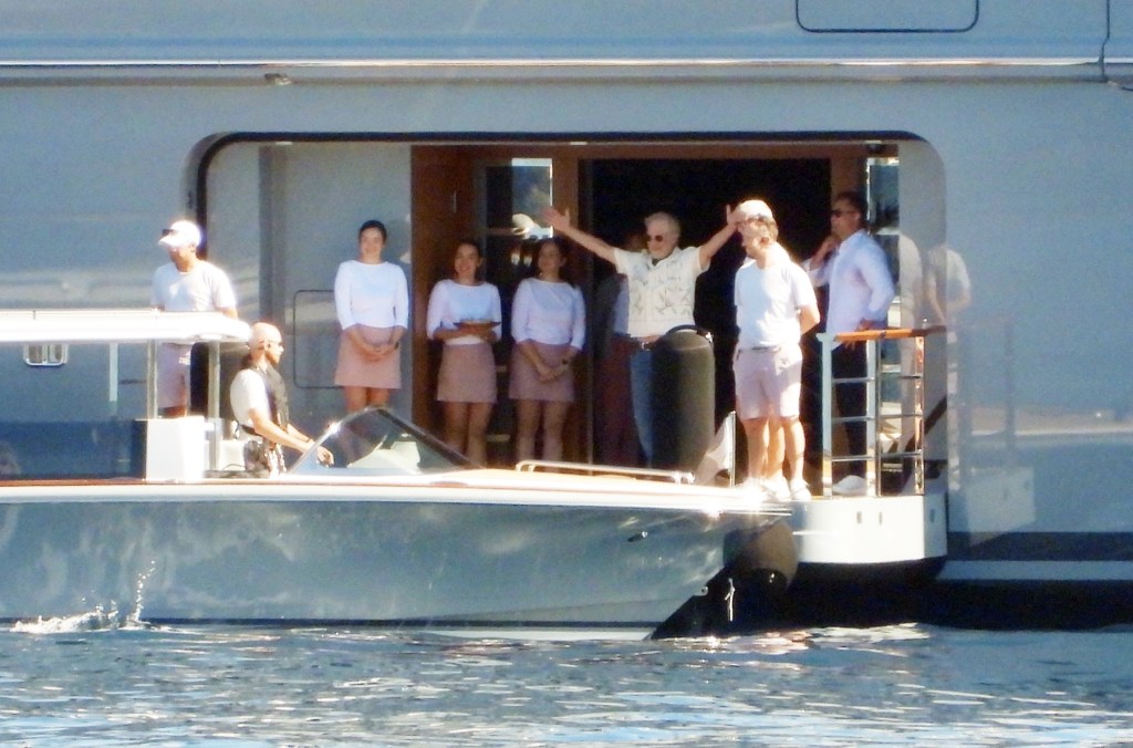 Barack Obama on deck