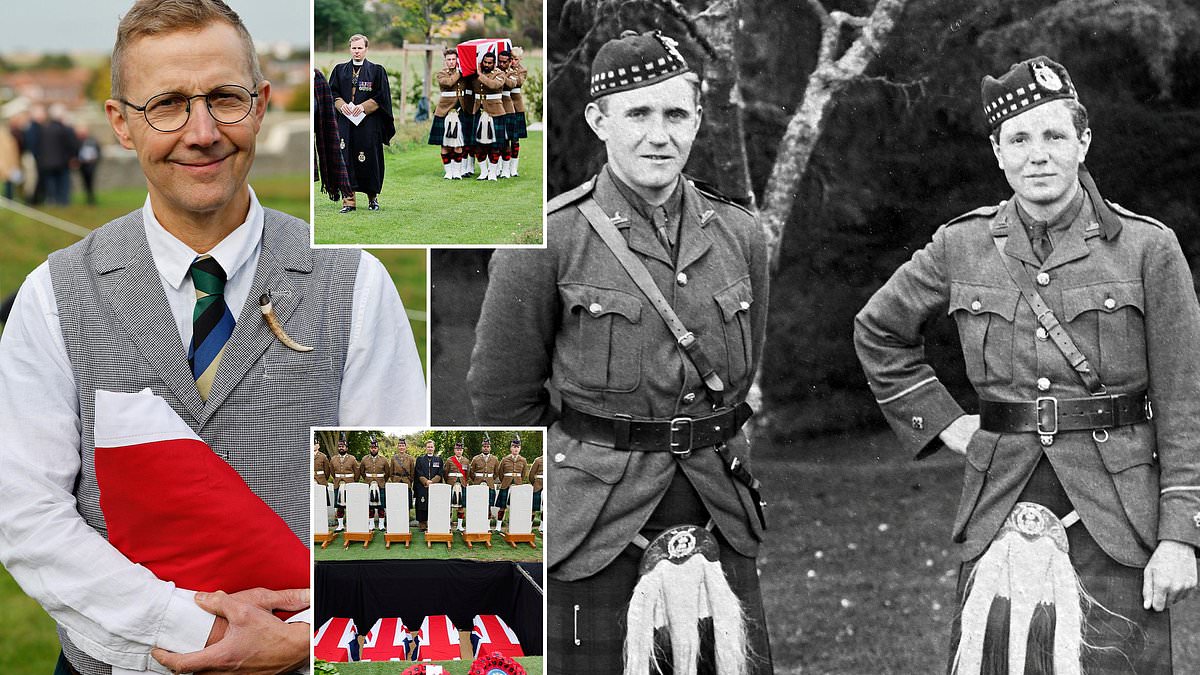 WWI soldiers laid to rest 110 years after death, identified through forensic work and a button