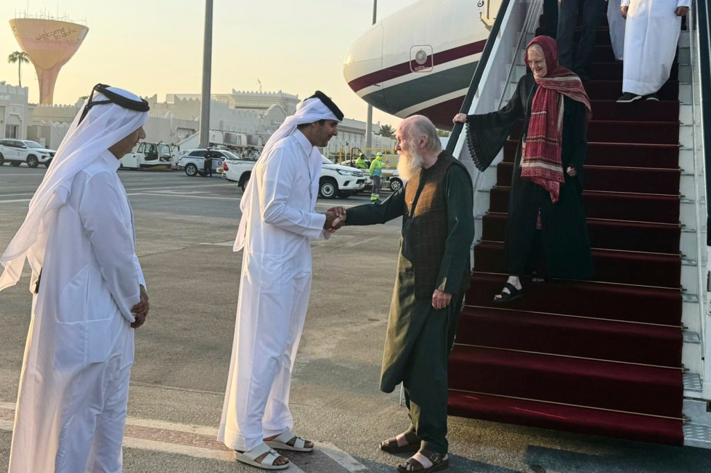 Elderly British couple released by Taliban after eight months in custody