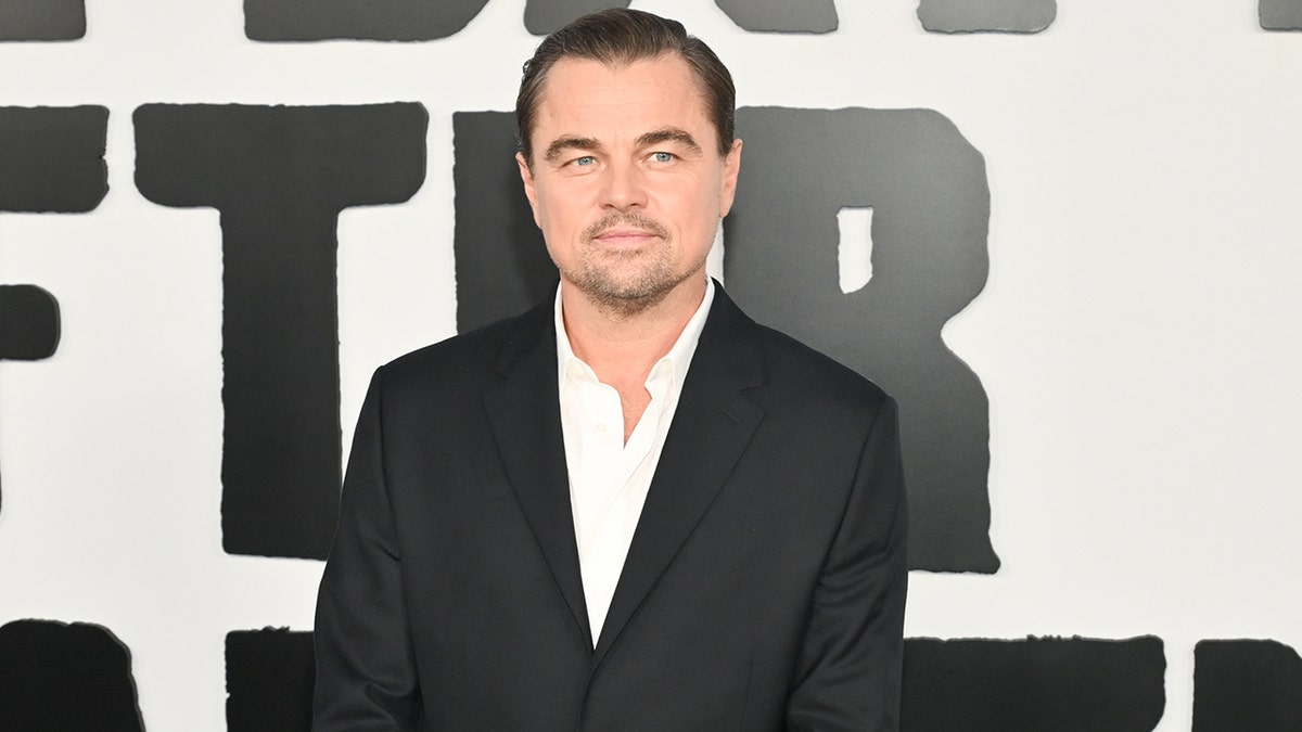 Leonardo DiCaprio Black Suit