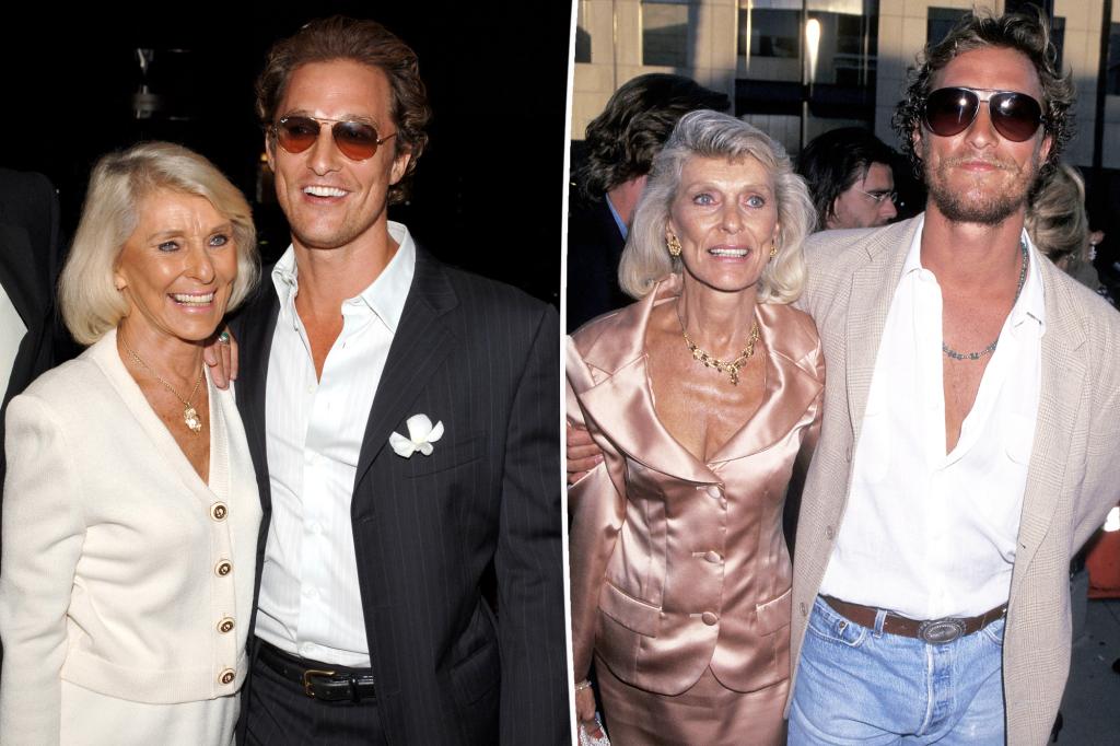 Matthew McConaughey says eight-year hiatus with mom Kay over press leaks; now starring in The Lost Bus with family