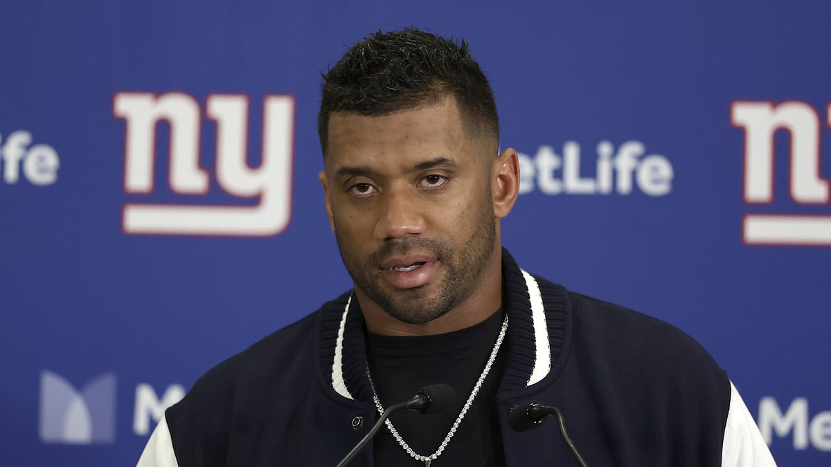 Giants bench Russell Wilson; Jaxson Dart to start after 0-3 start