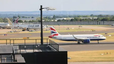 BBC image illustrating aviation debate