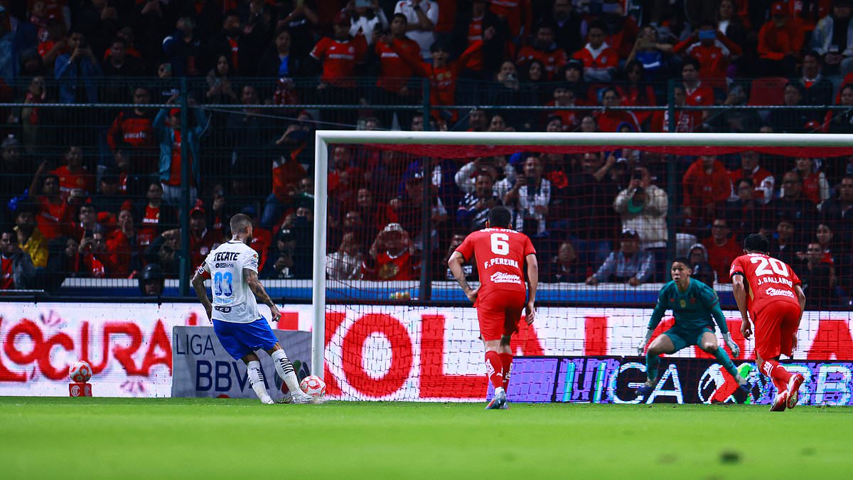 Ramos's Panenka saved as Monterrey stumble to Toluca thrashing