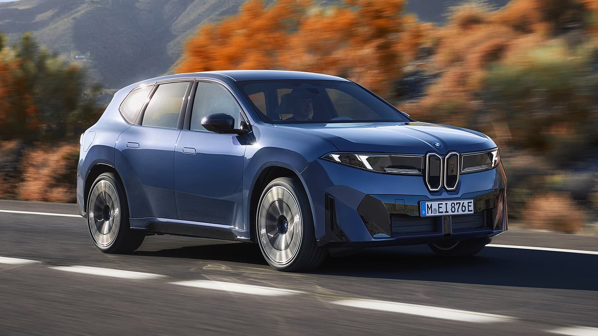 BMW launches UK's longest-range EV with iX3, promising up to 500 miles per charge