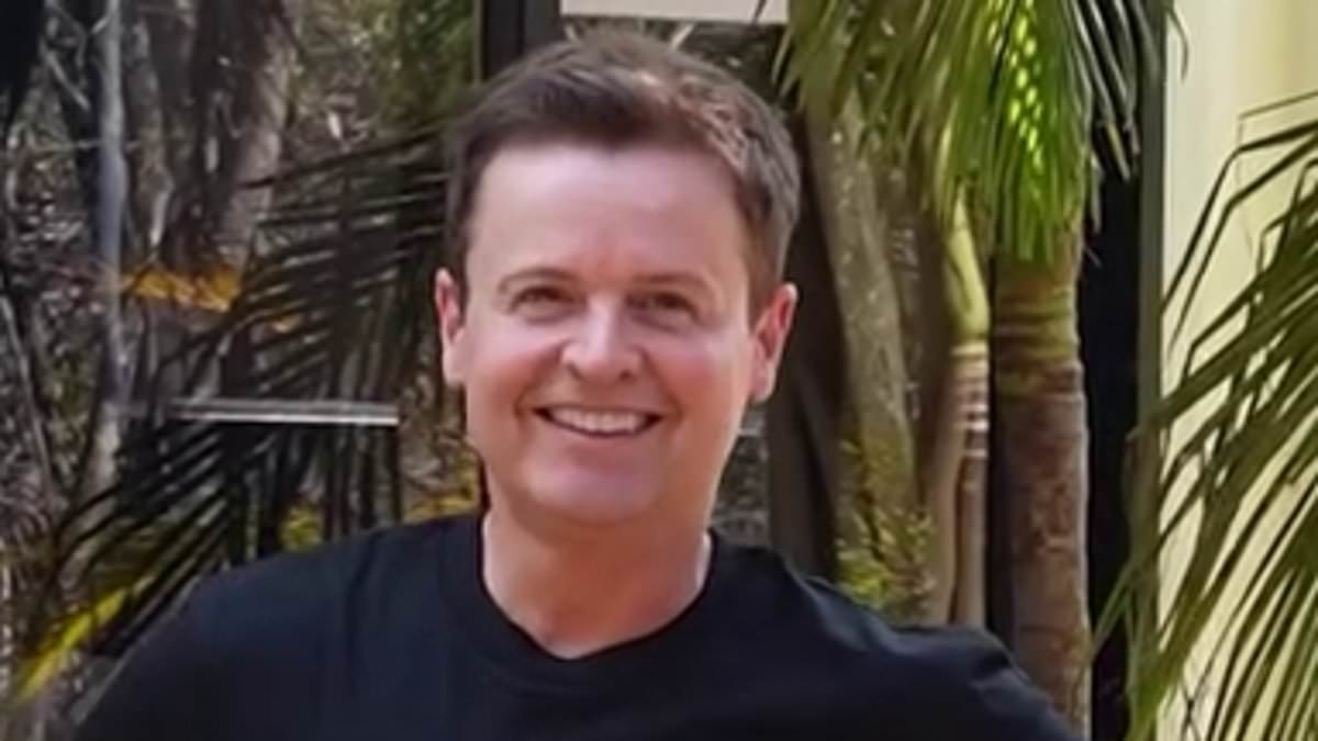 Declan Donnelly shows off 50th birthday gifts from Ant McPartlin in South Africa
