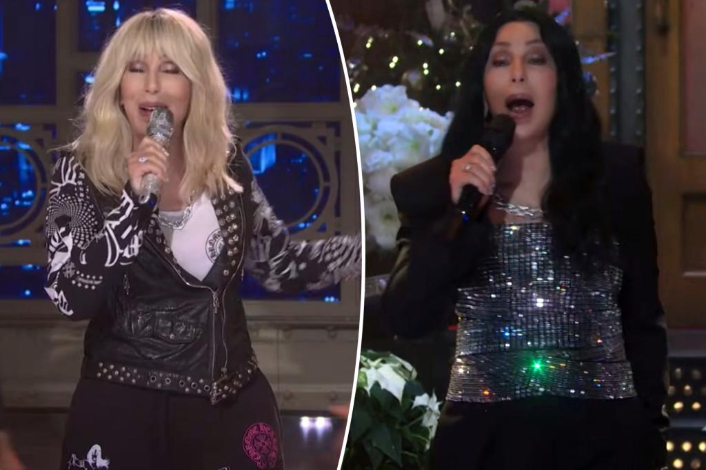 Cher accused of lip-syncing on SNL, drawing Ashlee Simpson comparisons