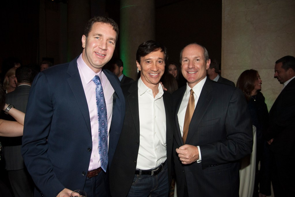 Scott Eichel, Howie Rubin and Jeff Mayer at a 2014 fundraiser