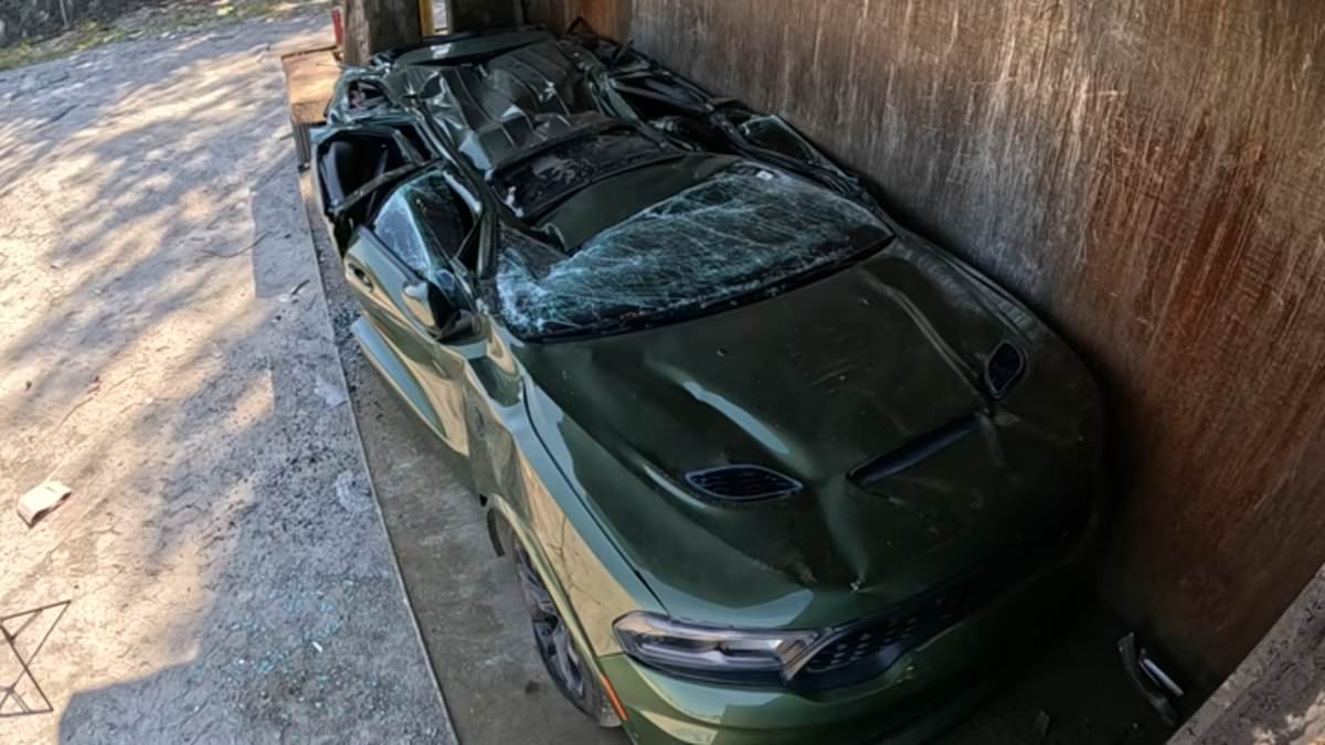 Louisville Demolishes $100,000 Hellcat Durango in Street Racing Crackdown
