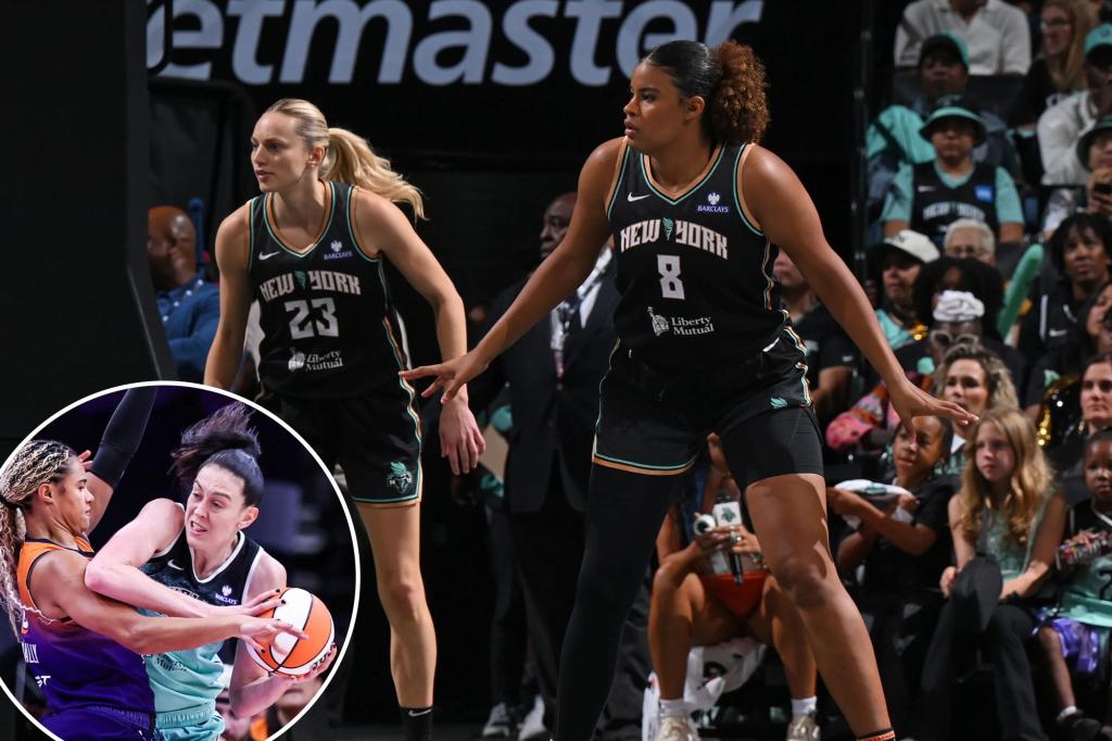 Breanna Stewart’s Game 2 status unclear as Liberty eye potential clincher