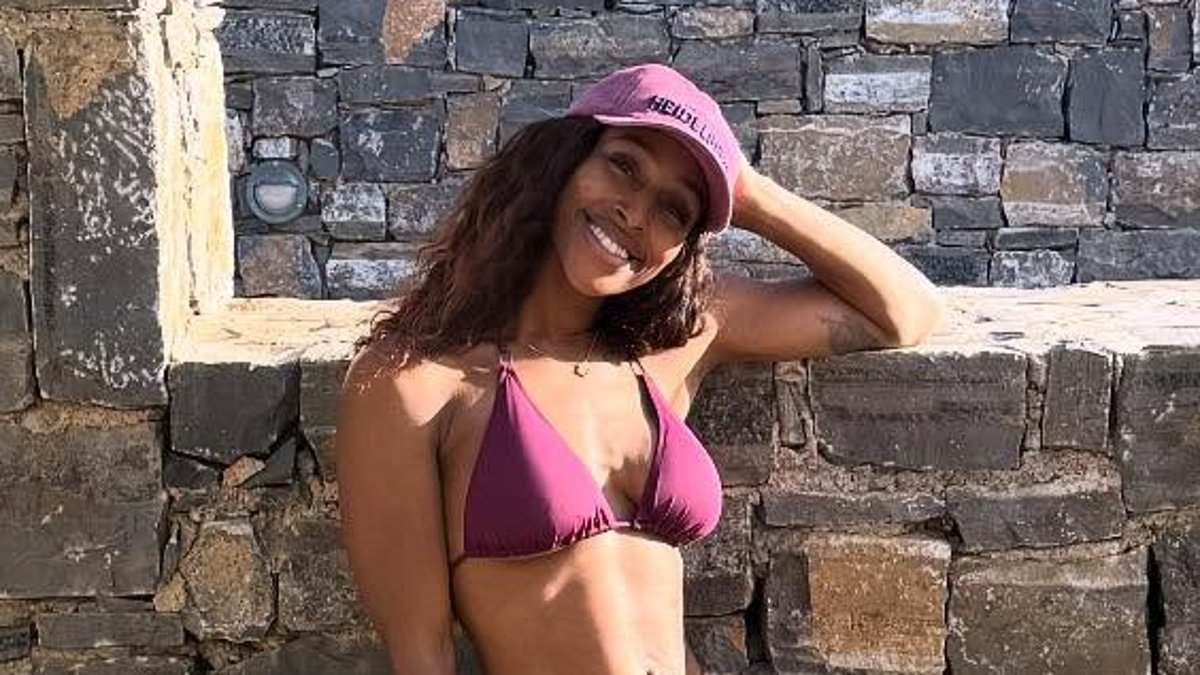 Alexandra Burke shows off bikini-ready figure on sun-soaked family holiday with Darren Randolph and their children