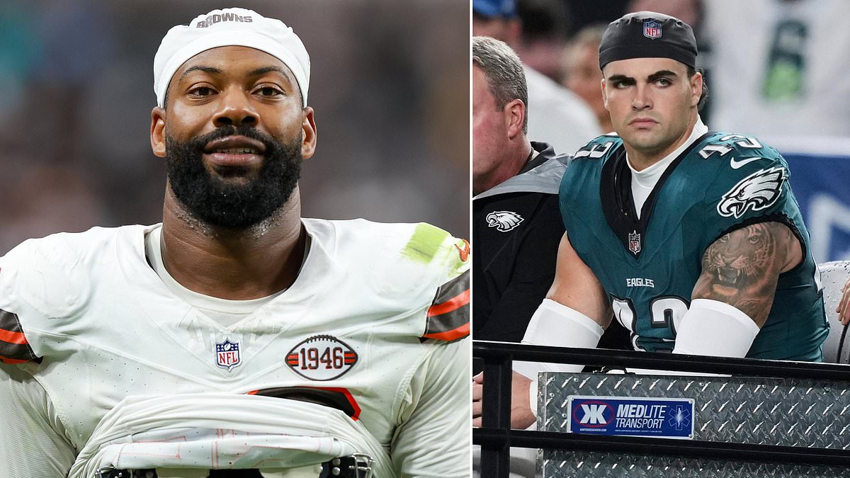 Eagles sign Za'Darius Smith after Ben VanSumeren suffers season-ending injury