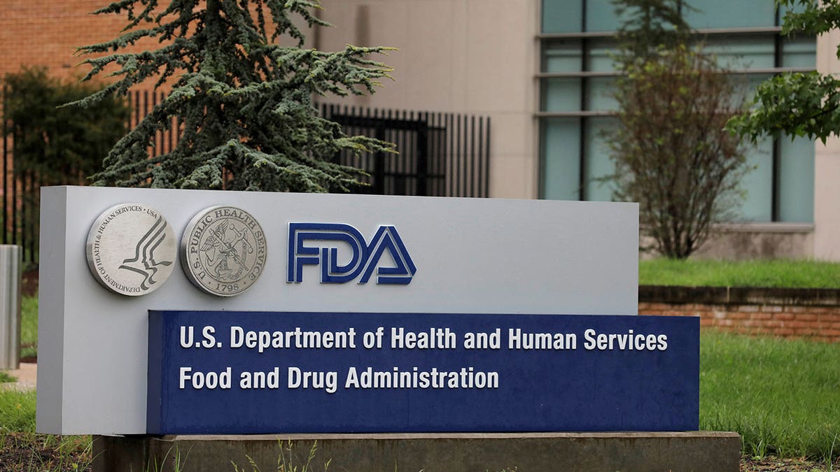 FDA sign outside agency building