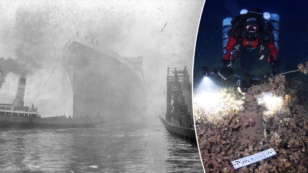 Divers recover artifacts from Britannic, Titanic’s sister ship, in first-ever dive